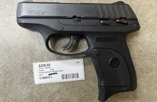 PRE-OWNED, RUGER EC9S, 9MM, $229.00, G-980610-1 | $229.00,